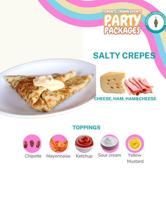 🧀 Salty Crepes – Savoury French Crepes for Events
