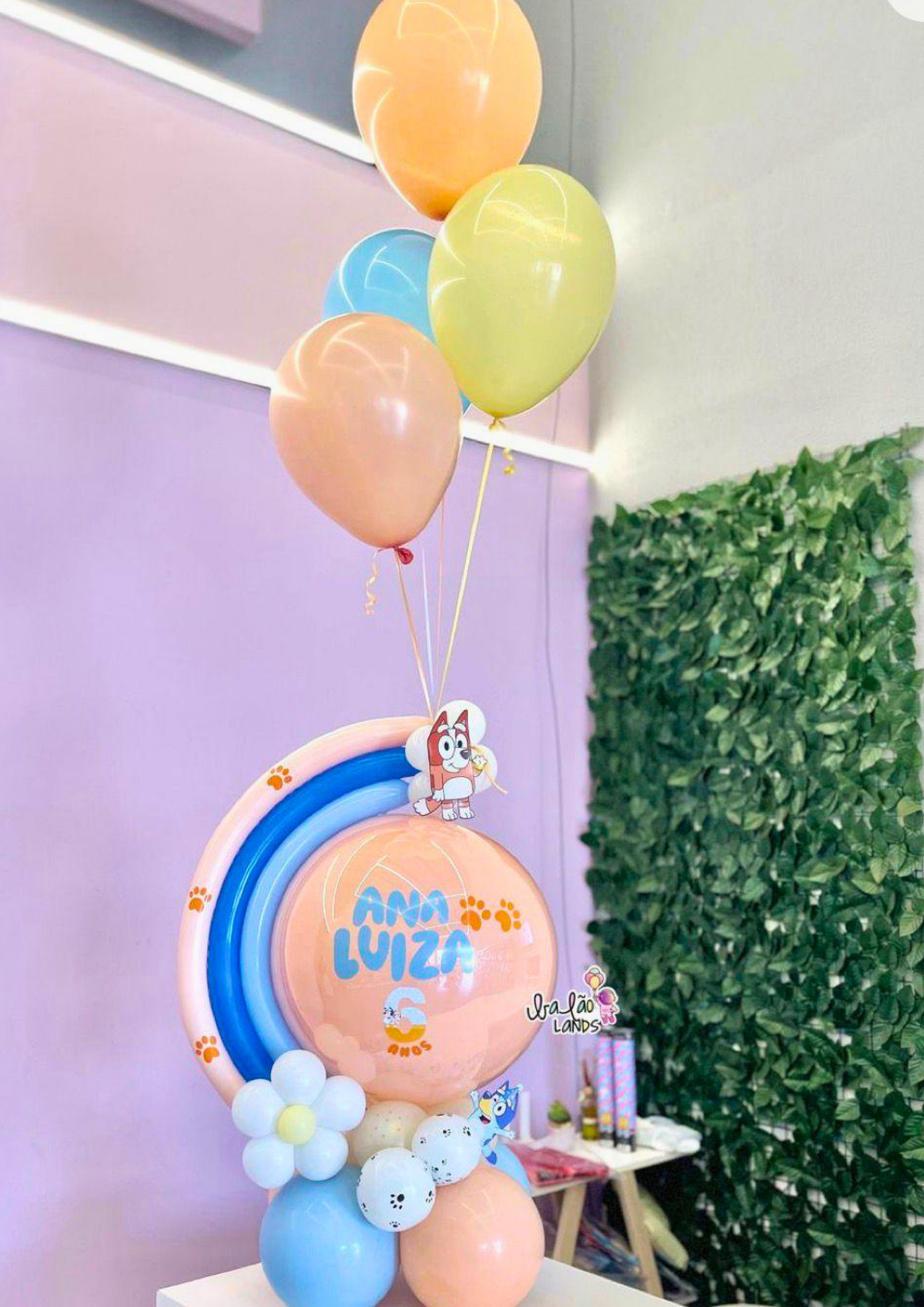 Custom Helium Balloon Arrangement