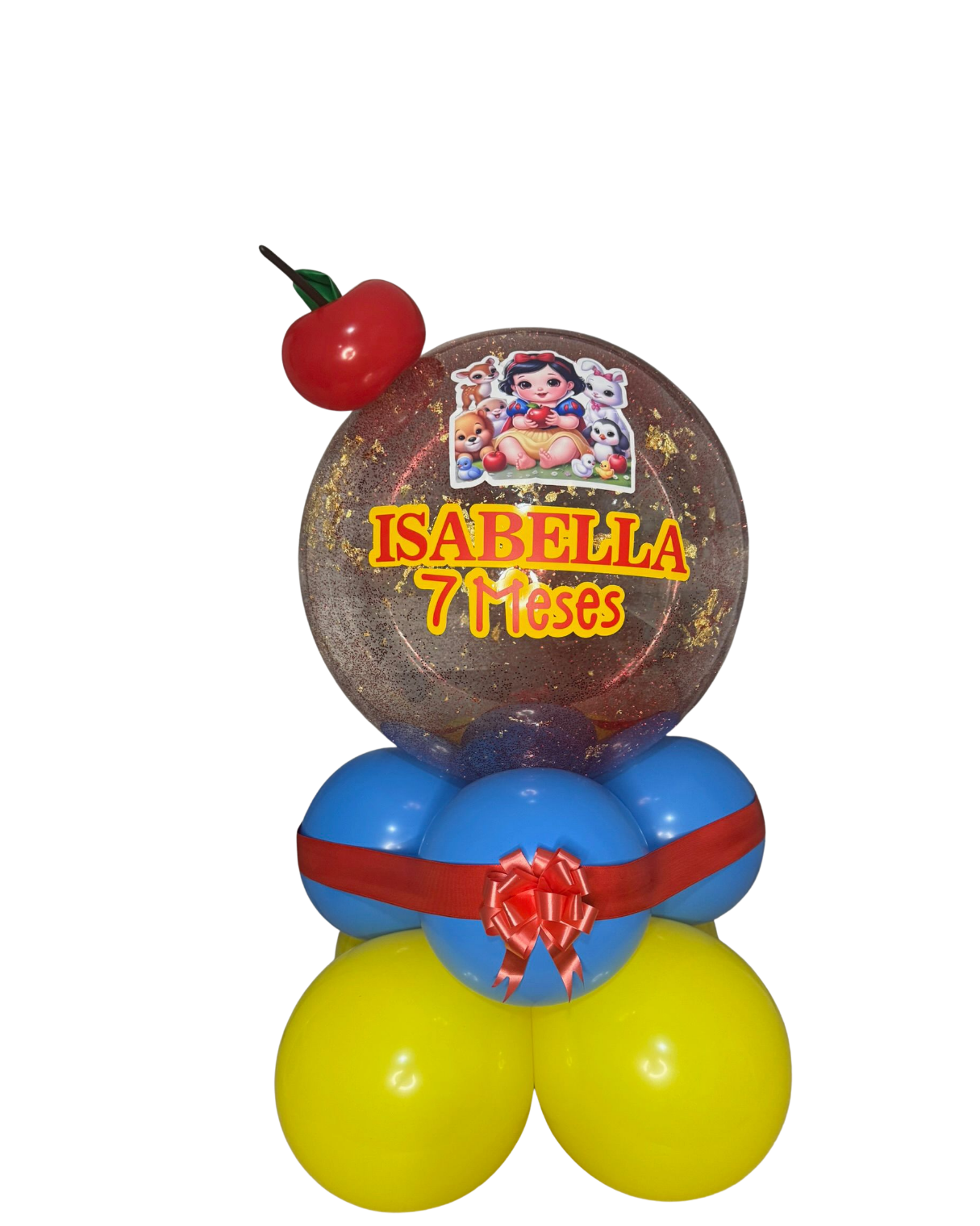 Custom Made Snow White Bubble Balloon