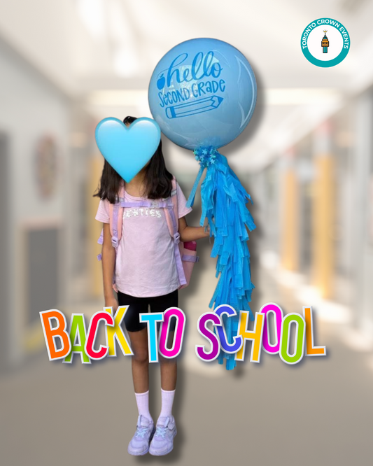 Back to School Helium Balloons β Customizable Delivery in Toronto & GTA