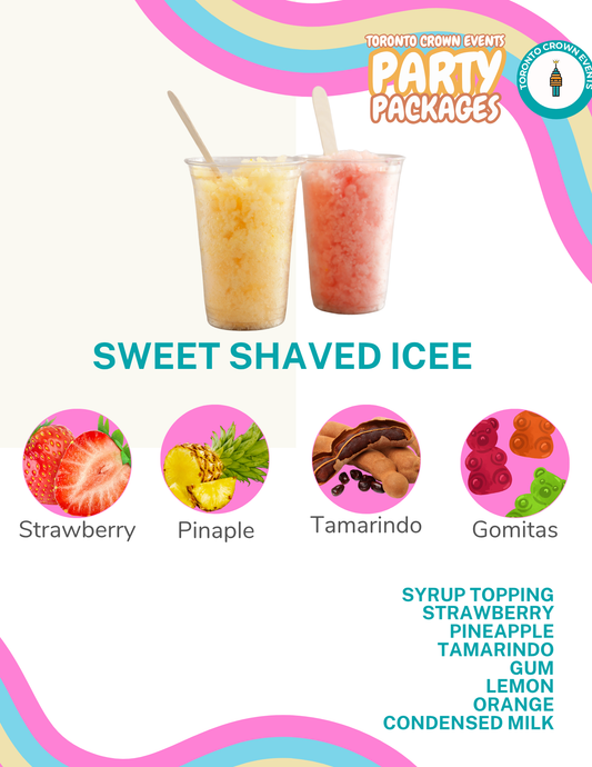 🍧 Shaved Ice – Flavoured Ice Cups for Parties