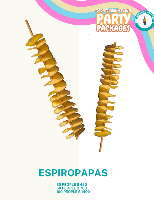 ESPIROPAPAS (spiral potatoes)