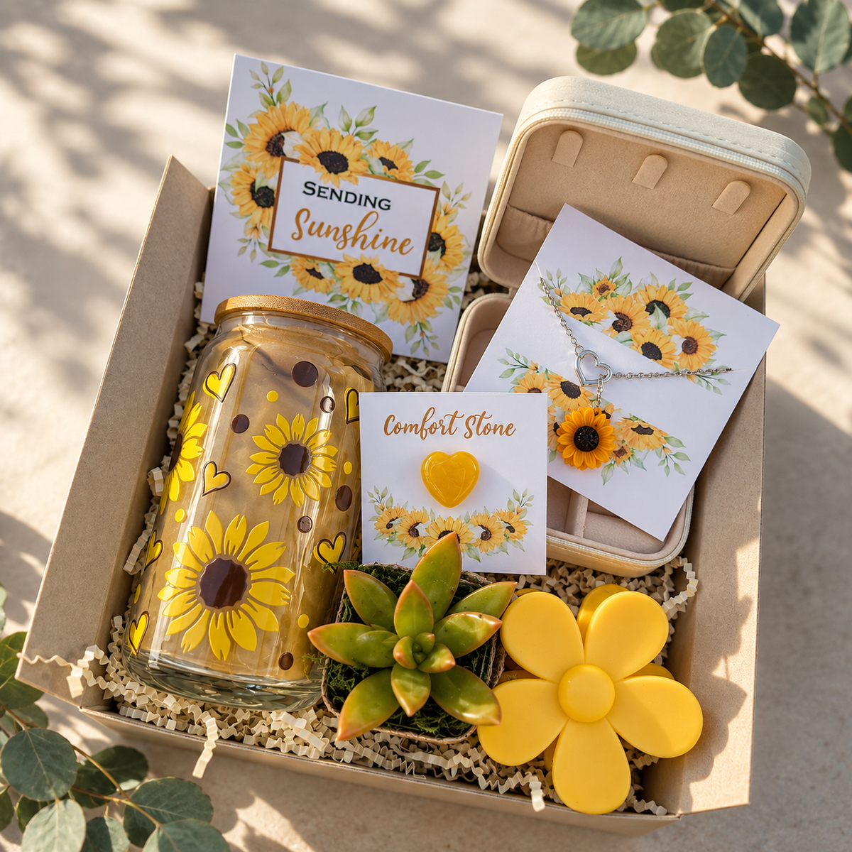 Sunflower Custom Made Gift Box