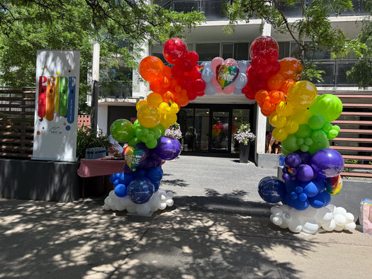 Rainbow Balloon Arch – Customizable Balloon Arch Delivery in Toronto & GTA