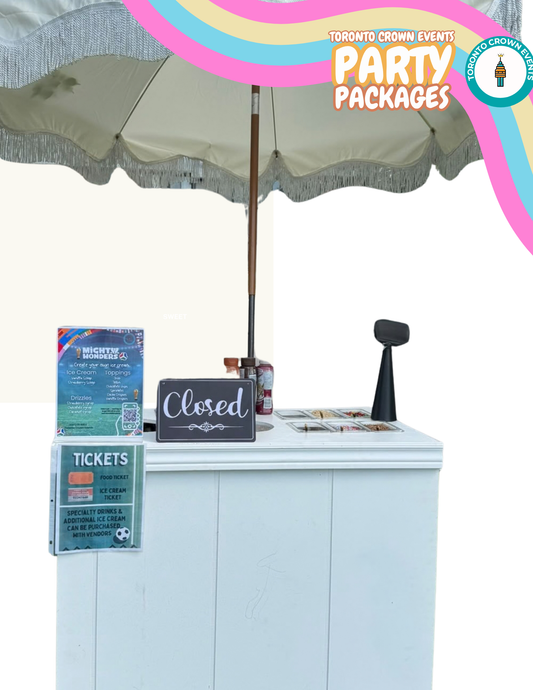 Ice Cream Cart Party Package