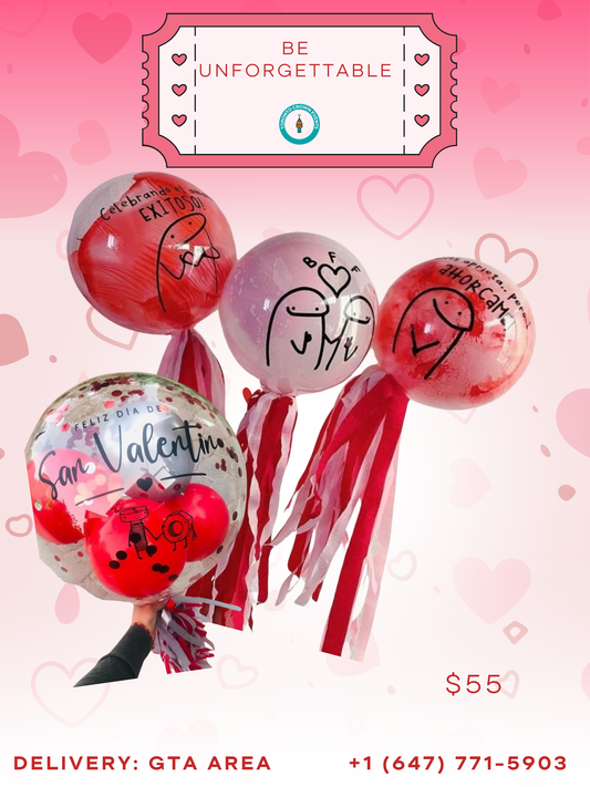 Flork Custom "Deformito" Bubble Balloons