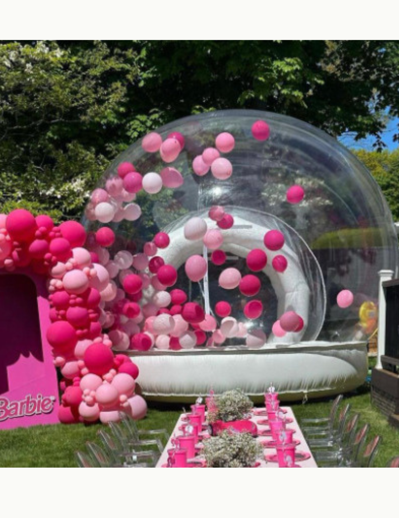 BUBBLE HOUSE ADD TO YOUR RENT
