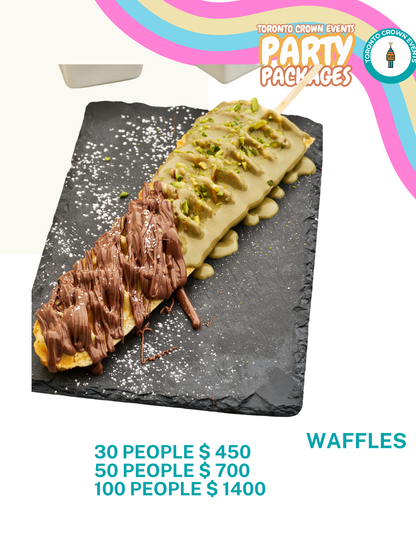 🧇 Waffles on a Stick – Party Waffle Treats in Toronto