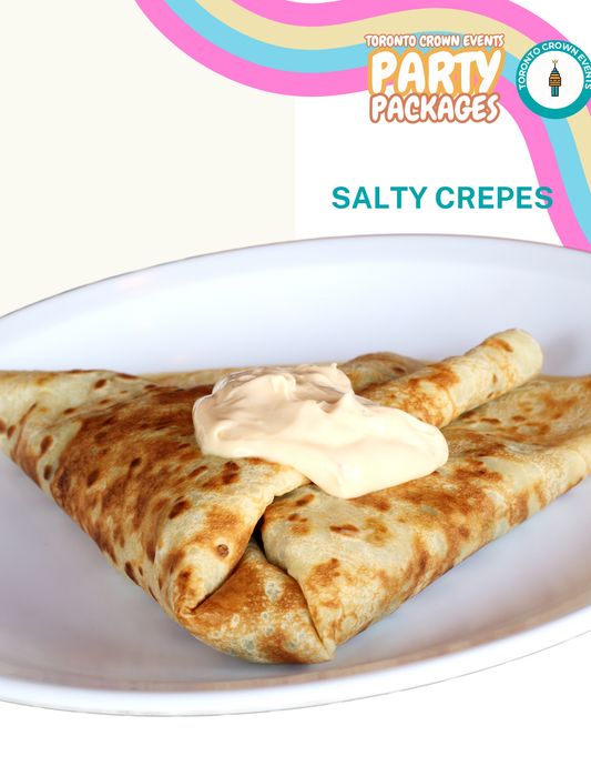 🧀 Salty Crepes – Savoury French Crepes for Events
