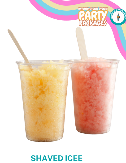 🍧 Shaved Ice – Flavoured Ice Cups for Parties