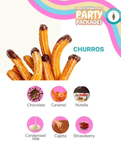 Churros – Classic Mexican Churros with Toppings
