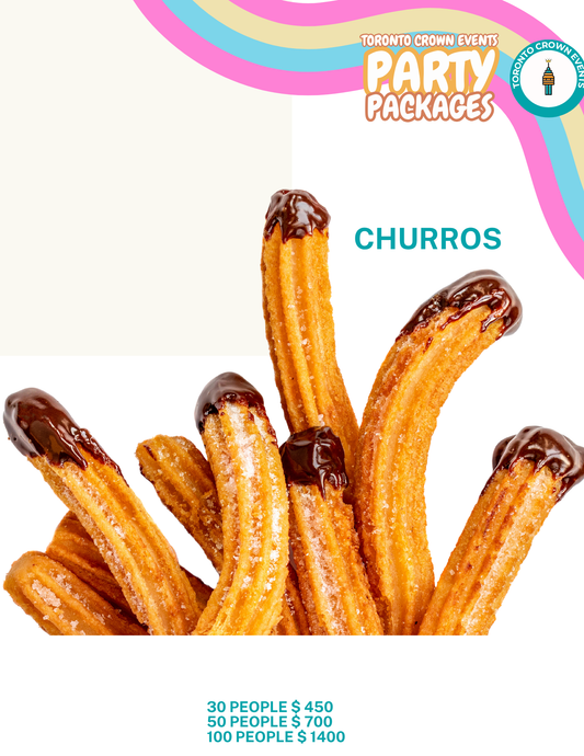 Churros – Classic Mexican Churros with Toppings