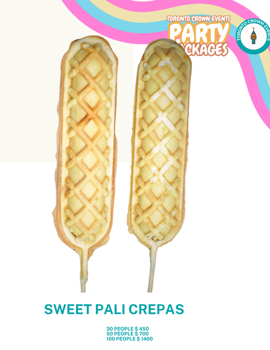 🧇 Sweet Palicrepas – Crepes on a Stick - Stuffed Crepes for Events in Toronto