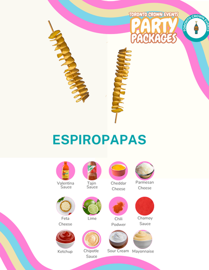 ESPIROPAPAS (spiral potatoes)