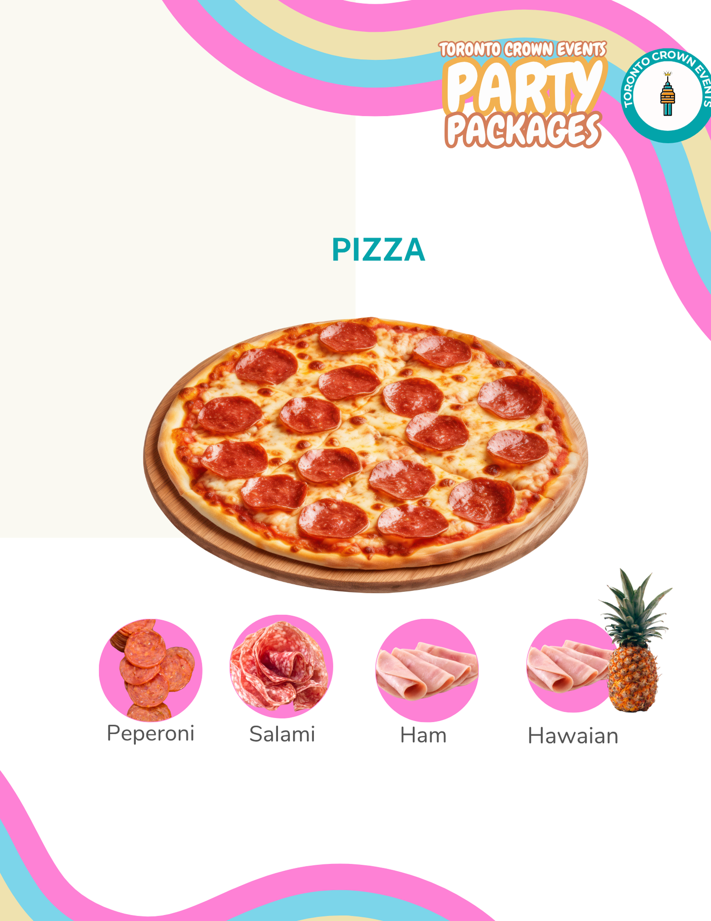 🍕 Pizza Slices – Fresh & Fun Party Pizza