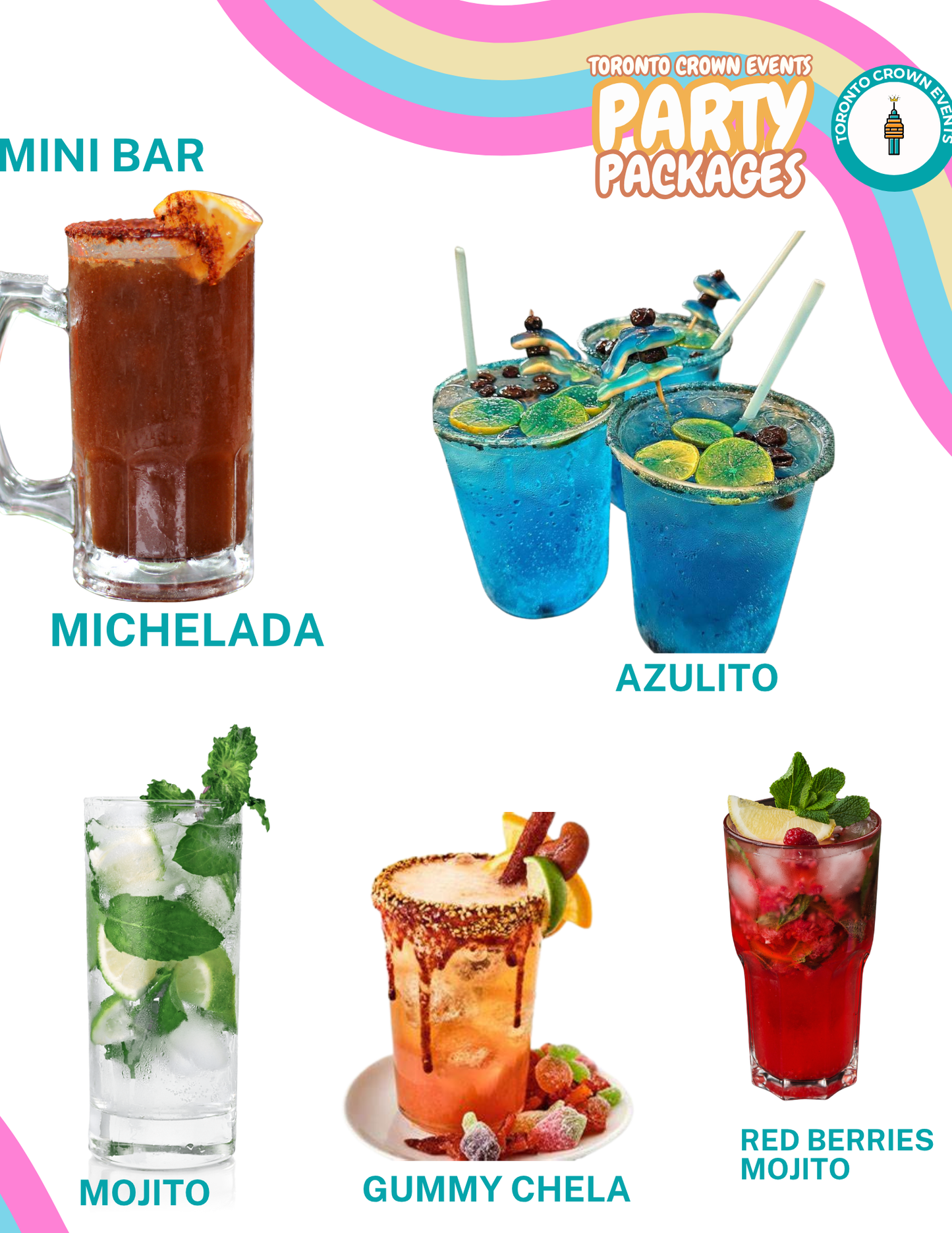 🍹 Mini Bar – Creative Cocktails for Toronto Events (21+)