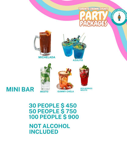 🍹 Mini Bar – Creative Cocktails for Toronto Events (21+)