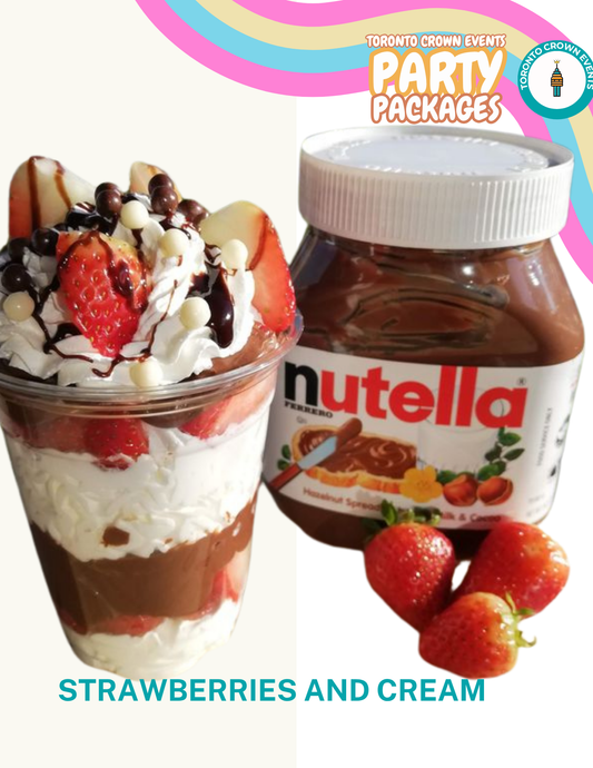 🍓 Fresas con Crema – Strawberries & Cream Dessert