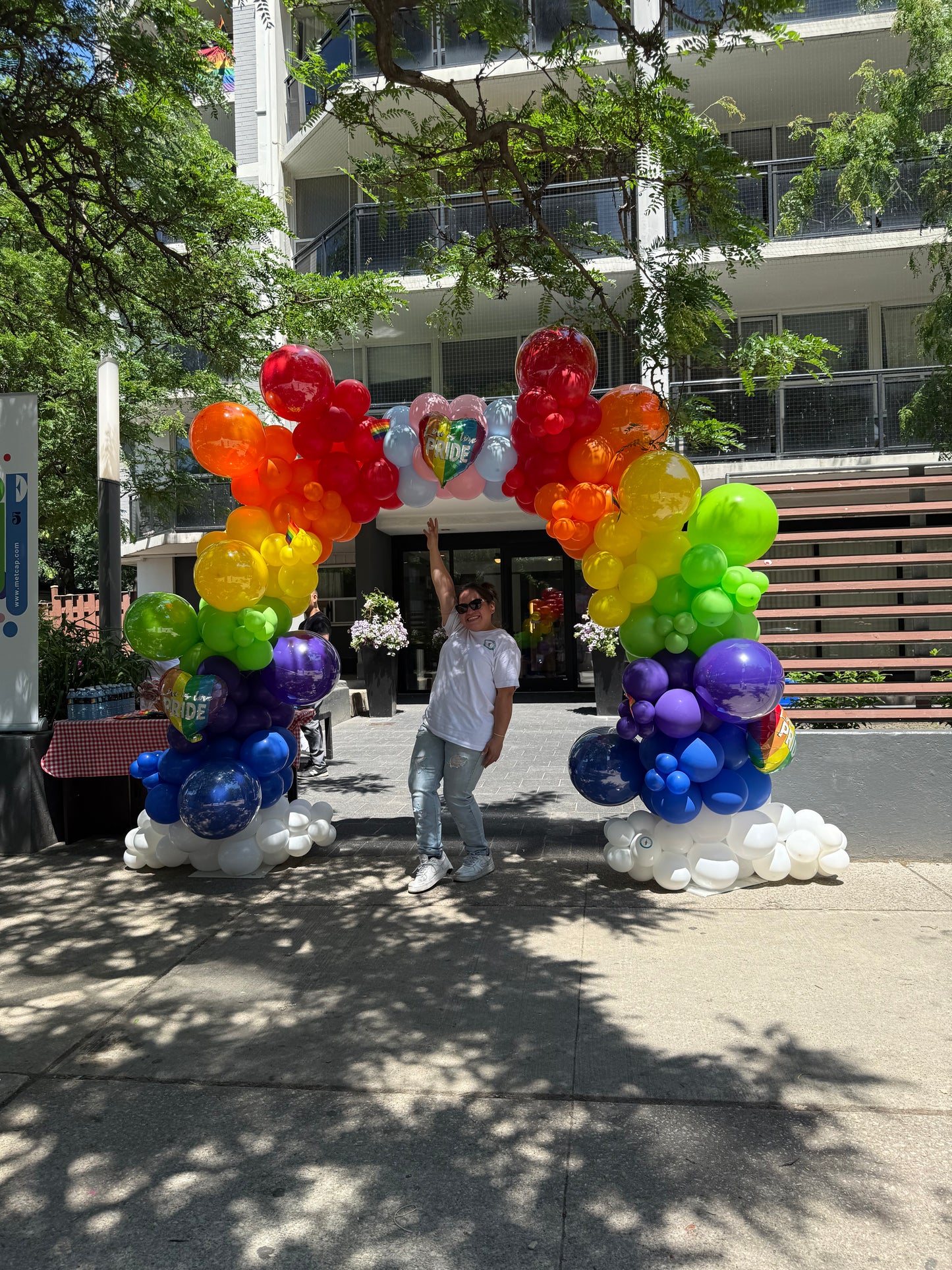 Rainbow Balloon Arch – Customizable Balloon Arch Delivery in Toronto & GTA