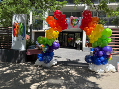 Rainbow Balloon Arch – Customizable Balloon Arch Delivery in Toronto & GTA
