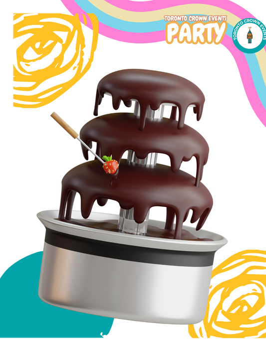 🍫 Chocolate Fountain – Elegant Dessert Station for Events