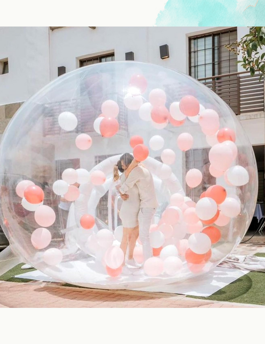 Baby Package 3 – Full Bubble House Experience with Dual Balloon Garlands (Toronto Greater Area)