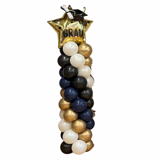 Graduation Balloon Column