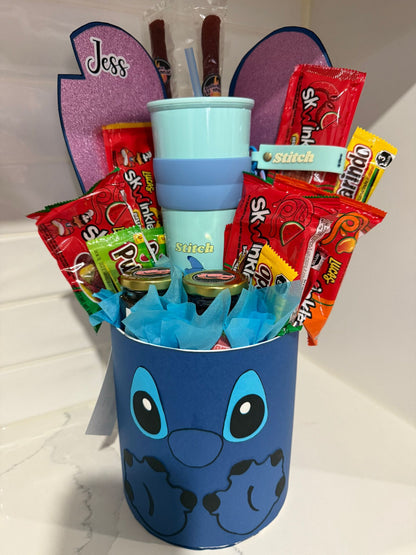Stitch Gift Box – Candy & Personalized Thermo in Toronto 🌺🍬✨