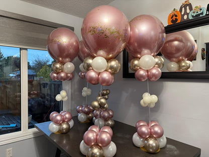 Pink Balloon Centrepieces | Toronto Party & Event Decorations